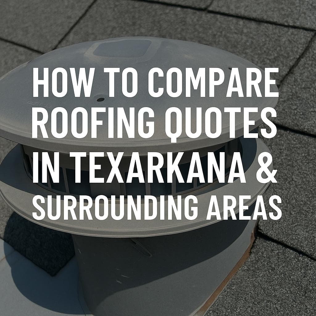 How to Compare Roofing Quotes in Texarkana & Surrounding Areas image