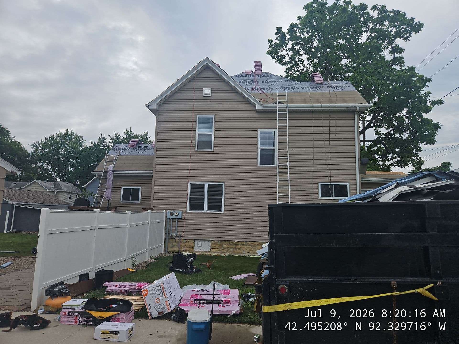 Gallery photos for Owens Corning Duration Shingles Roof Replacement in Historic Waterloo: Image #2
