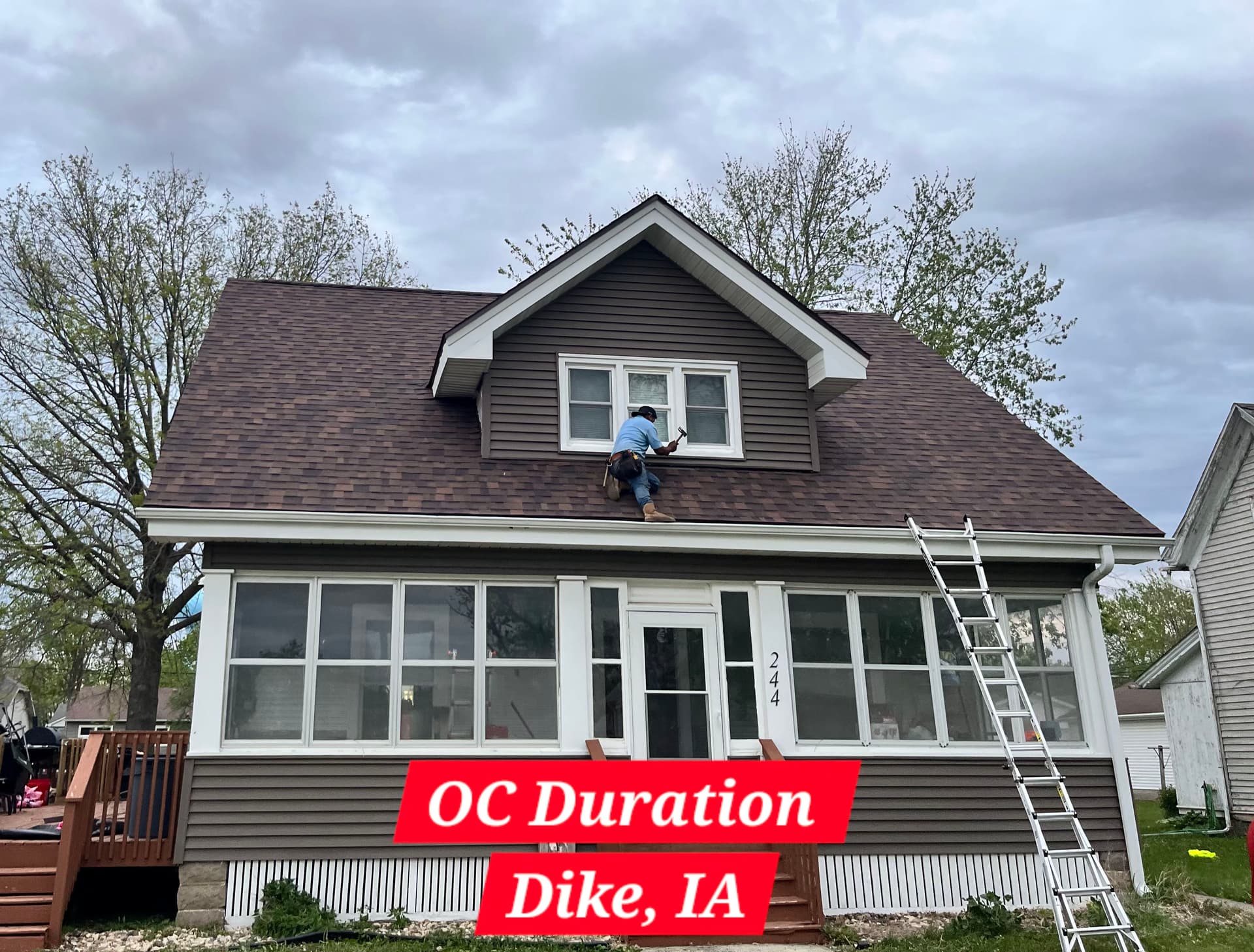New Roof and Siding Repair in Dike, Iowa image