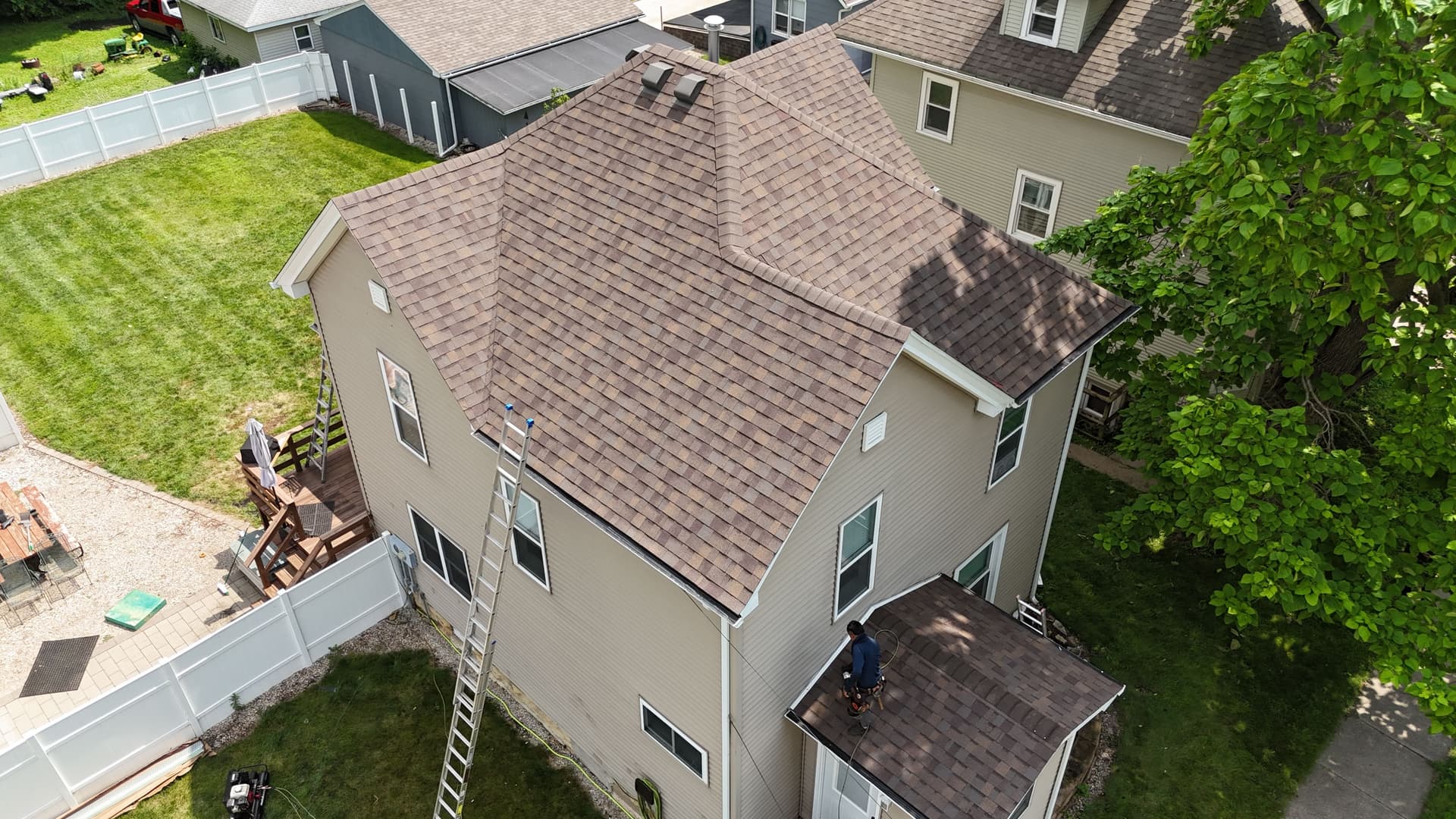 Gallery photos for Owens Corning Duration Shingles Roof Replacement in Historic Waterloo: Image #1