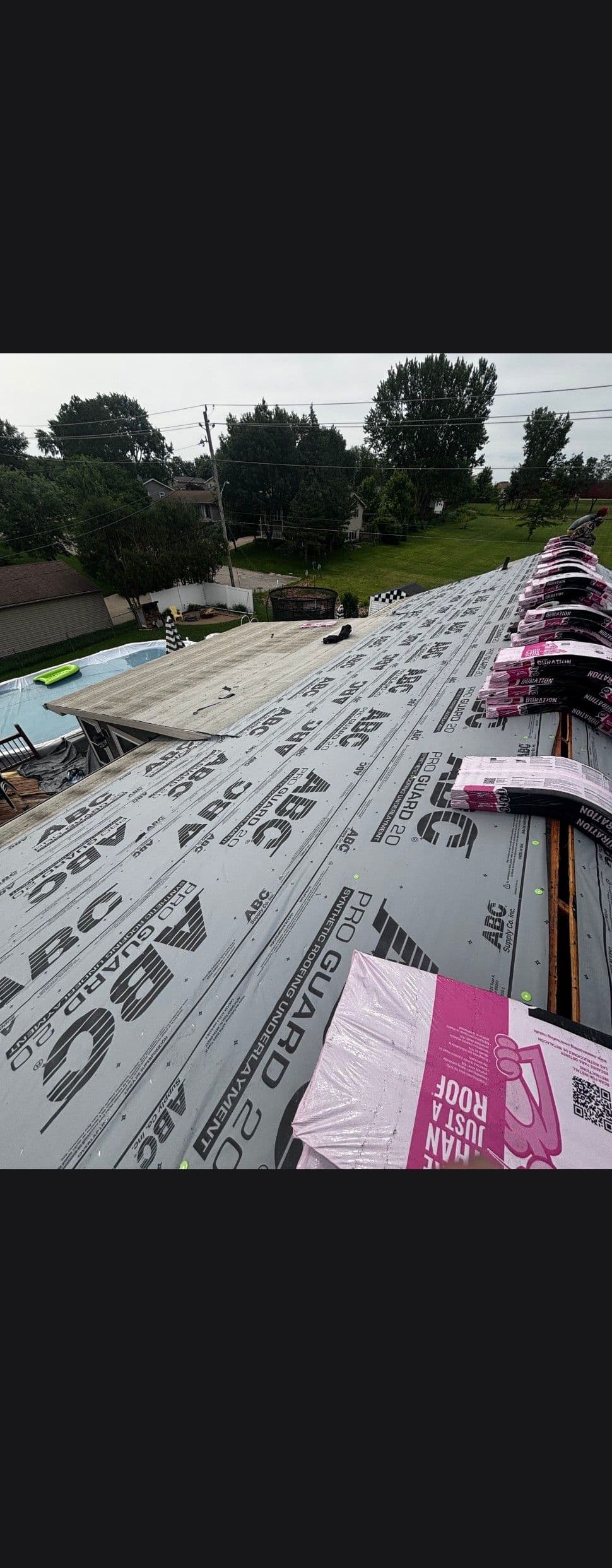 Gallery photos for Full Reroof and Gutter Job Completed in Waterloo: Image #2
