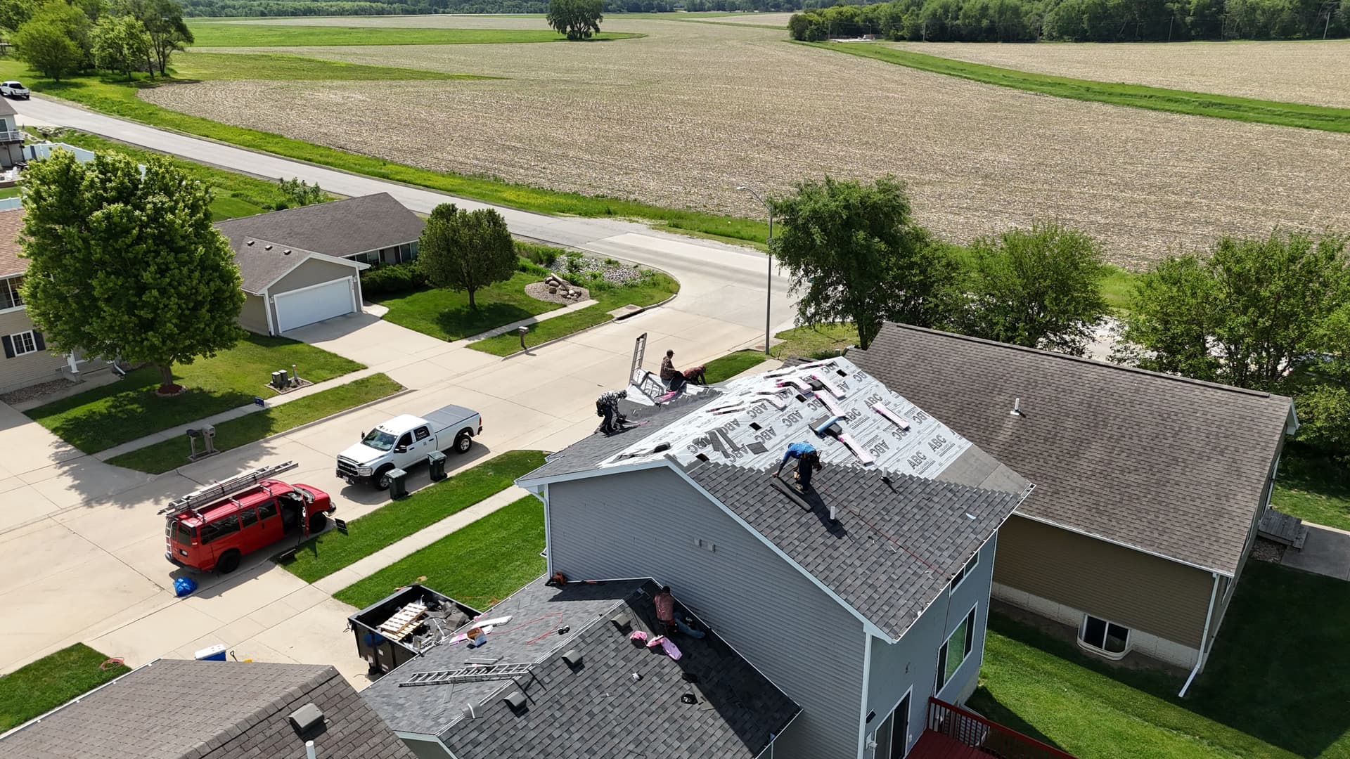 Gallery photos for Full Roof Replacement and Siding Repair in Cedar Falls: Image #3