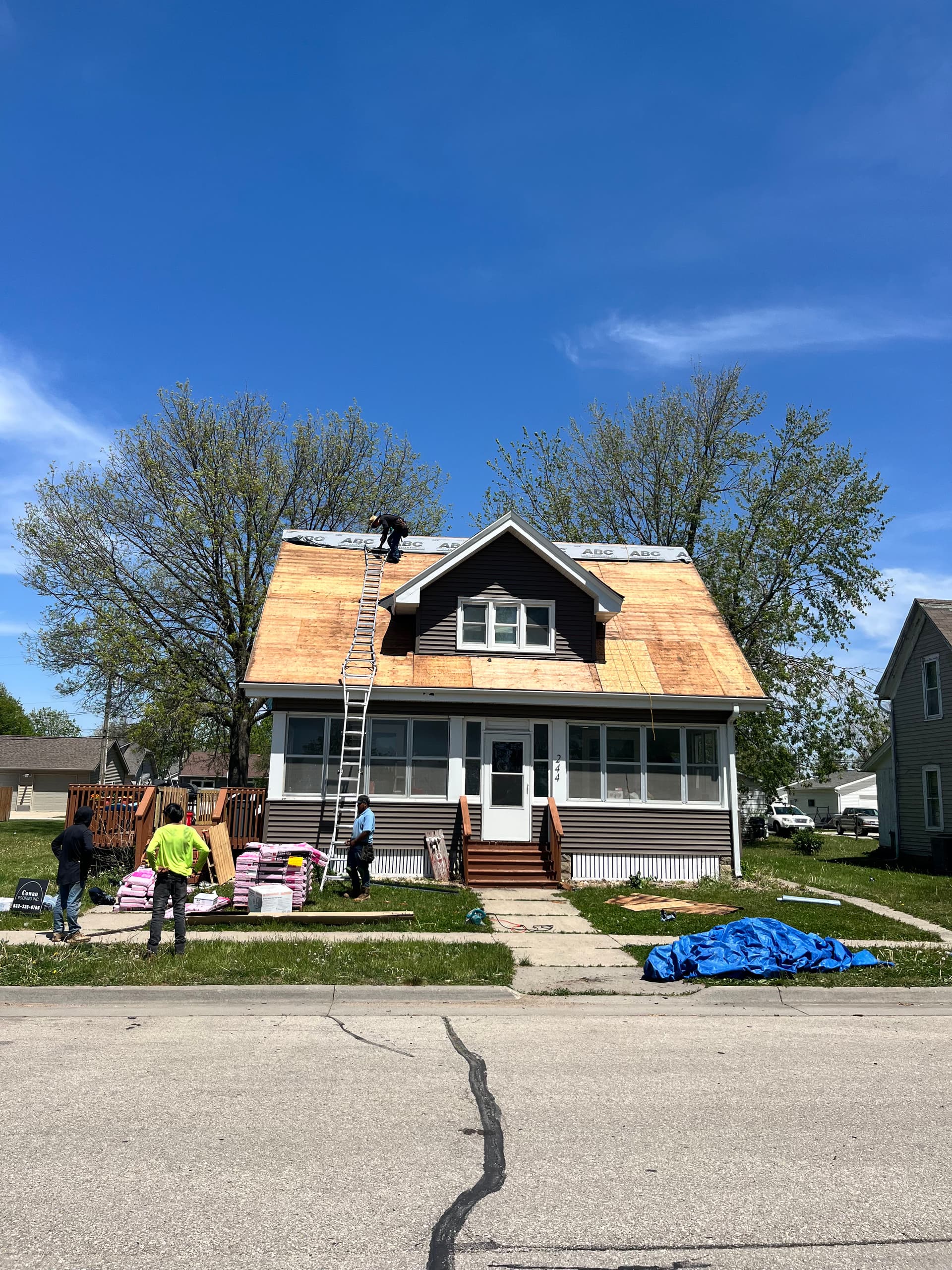 Gallery photos for New Roof and Siding Repair in Dike, Iowa: Image #1
