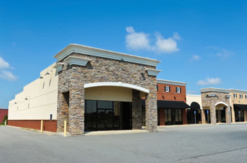 Commercial roof repair in progress - Cowan Roofing Inc.