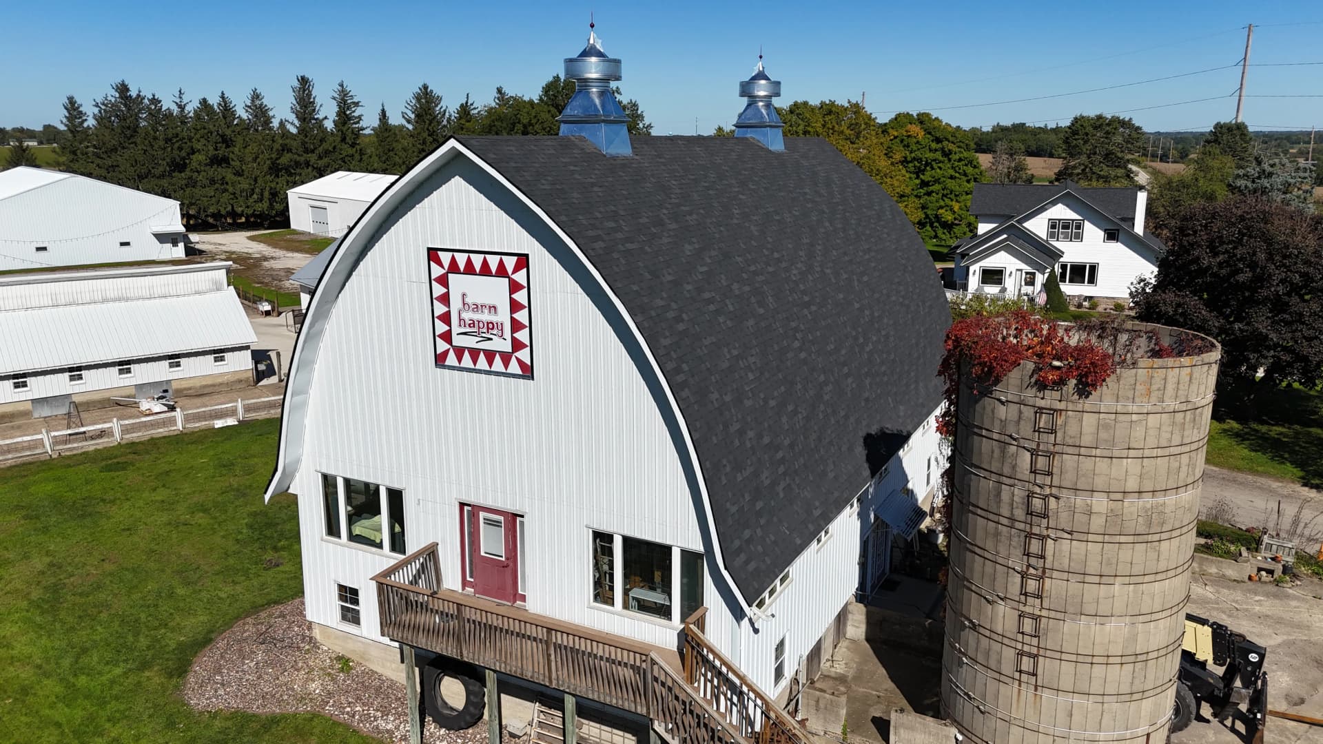 Full Barn and Home Roof Installation at Barn Happy image