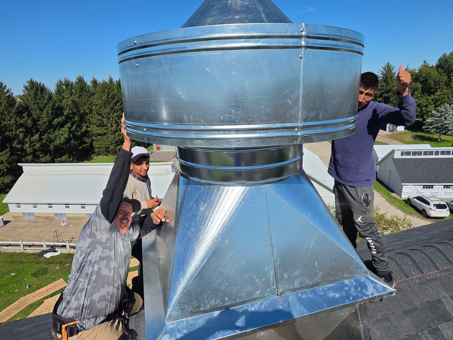 Gallery photos for Full Barn and Home Roof Installation at Barn Happy: Image #3