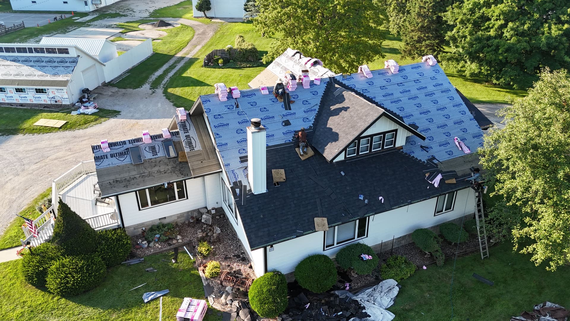 Gallery photos for Cedar Falls Roof Installation with Owens Corning Impact-Resistant Shingles: Image #3